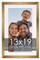 13x19 Frame with Mat - Bronze 15x21 Frame Wood Made to Display Print or Poster Measuring 13 x 19 Inches with White Photo Mat